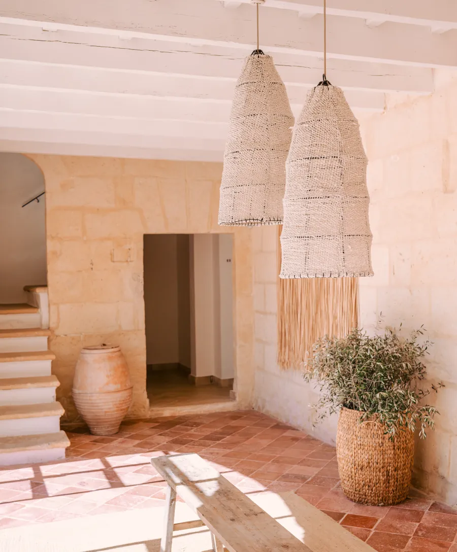 Interno di una masseria mediterranea